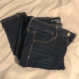 American Eagle Dark Wash Jeggings